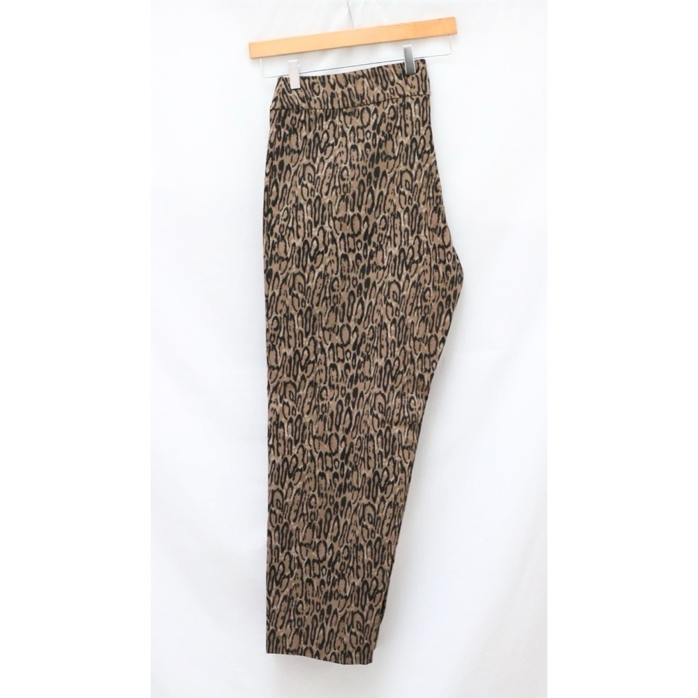 NWOT Toni Plus Size Pull-On Skinny Pants Leopard Animal Print 22 Brown Tan new